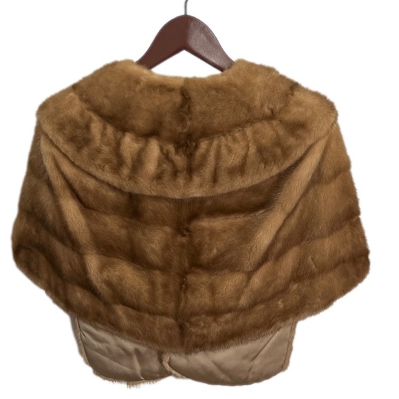 Women’s Vintage Mink Fur Stole - Picture 4 of 12
